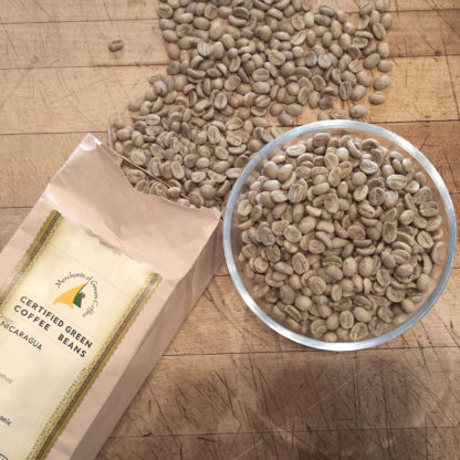 green coffee beans from nicaragua