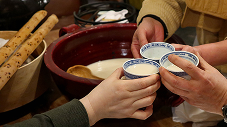 Feature image of traditional Korean Sul beverage.