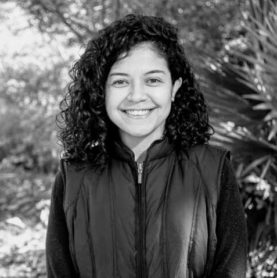 Portrait of Honduran ornithology scientist, Fabiola Rodriguez.